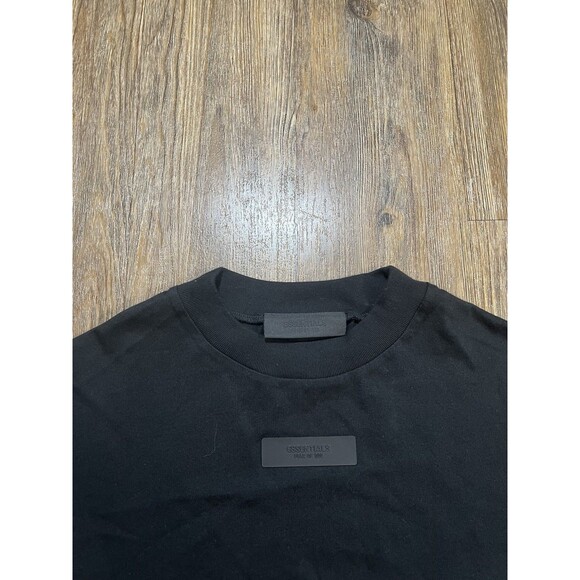 Essentials Fear of God Oversized T-Shirt Men's XS Jet Black Baggy EUC - Picture 3 of 12